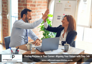 Affirmative Portfolios discuss finding purpose in your career